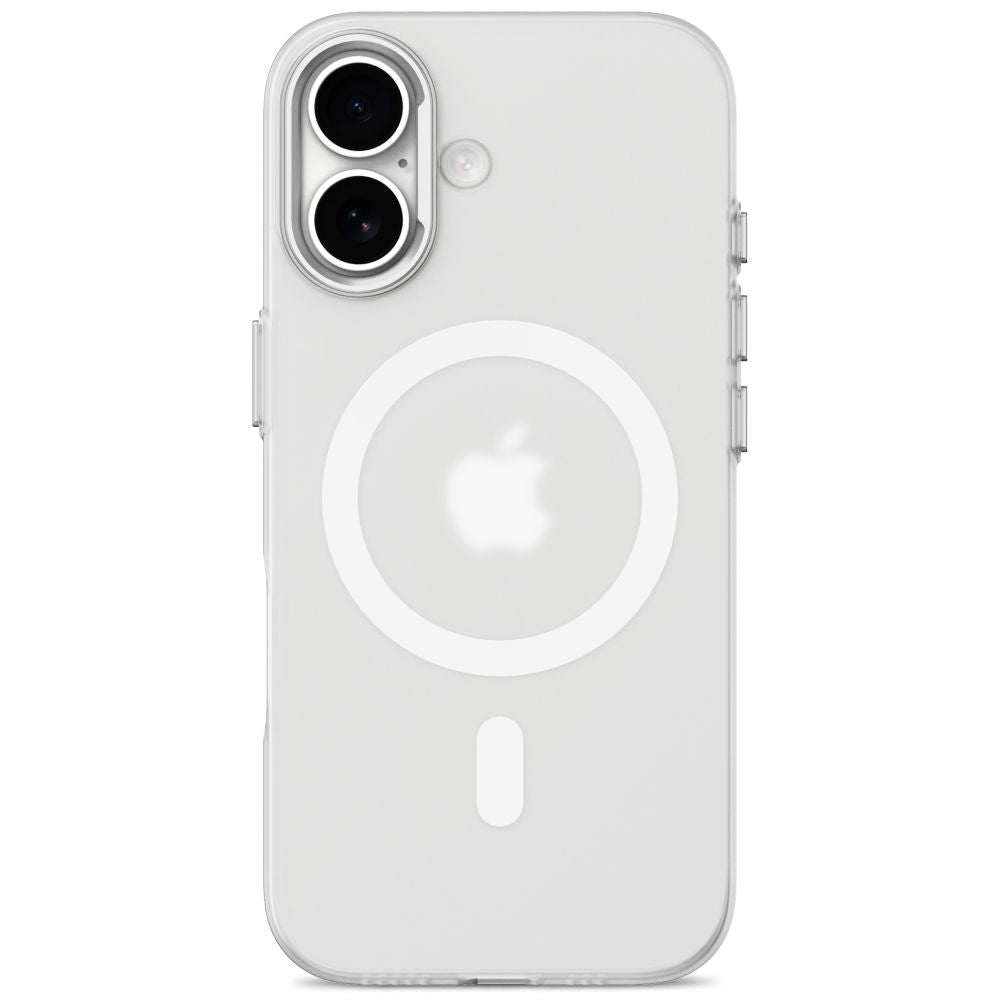 Tech-Protect MagZero MagSafe dėklas skirtas iPhone 17 - matinis baltas -- iPhone 17