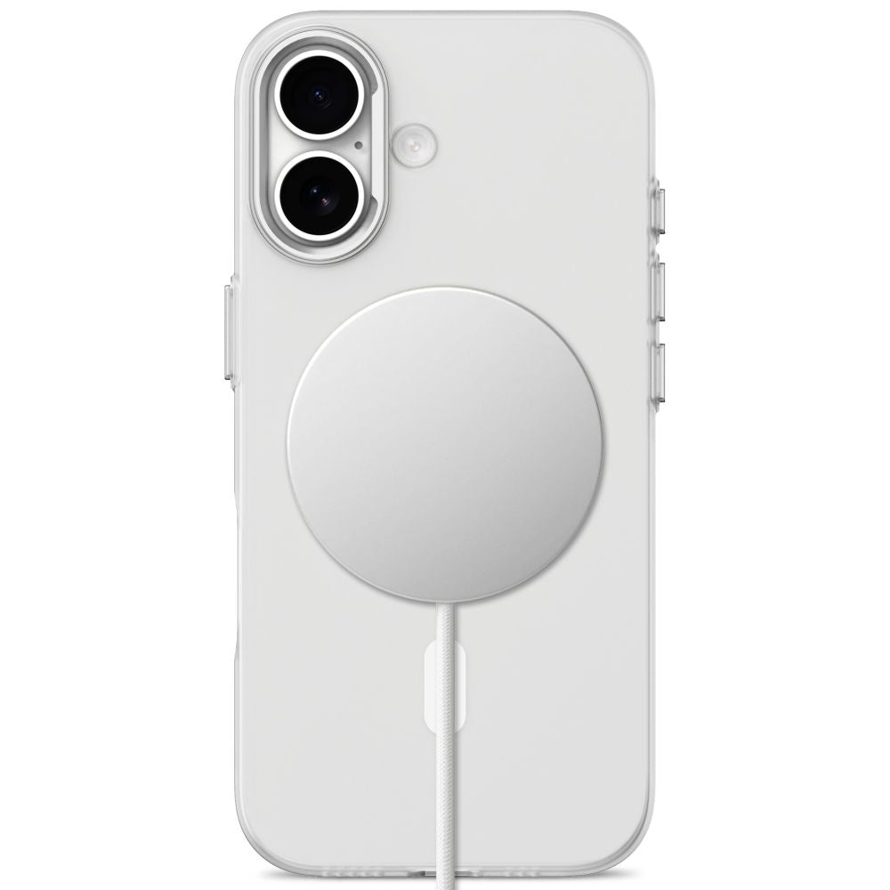 Tech-Protect MagZero MagSafe dėklas skirtas iPhone 17 - matinis baltas -- iPhone 17
