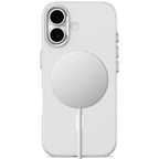 Tech-Protect MagZero MagSafe dėklas skirtas iPhone 17 - matinis baltas -- iPhone 17