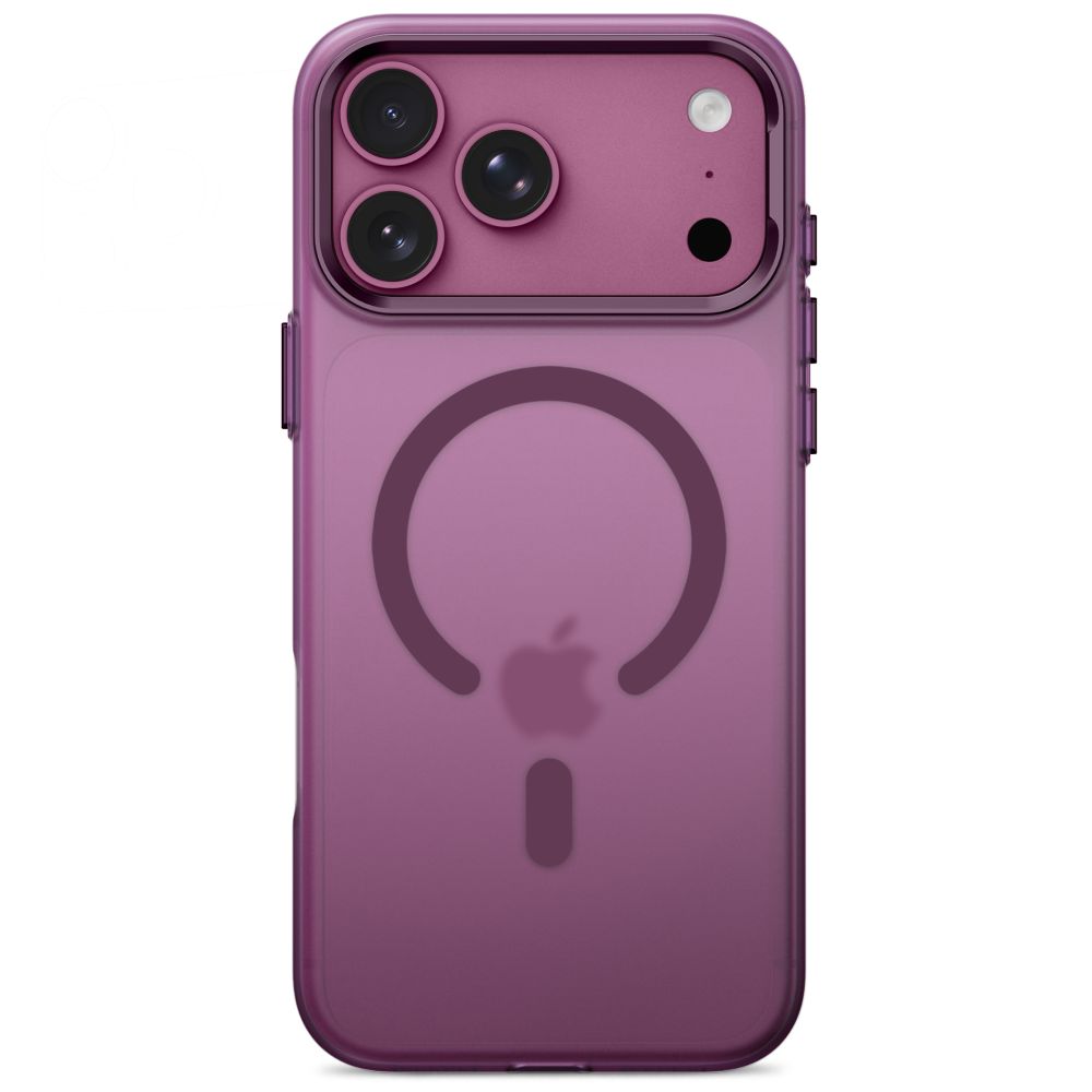 Tech-Protect MagZero MagSafe dėklas iPhone 17 Pro / 18 Pro - bordo spalvos matinis -- iPhone 17 Pro / iPhone 18 Pro
