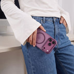 Tech-Protect MagZero MagSafe dėklas iPhone 17 Pro / 18 Pro - bordo spalvos matinis -- iPhone 17 Pro / iPhone 18 Pro