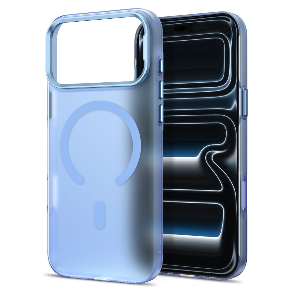 Tech-Protect MagZero MagSafe dėklas iPhone 17 Pro / 18 Pro - šviesi mėlyna matinis -- iPhone 17 Pro / iPhone 18 Pro