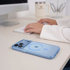 Tech-Protect MagZero MagSafe dėklas iPhone 17 Pro Max / 18 Pro Max - šviesi mėlyna matinis -- iPhone 17 Pro Max / iPhone...