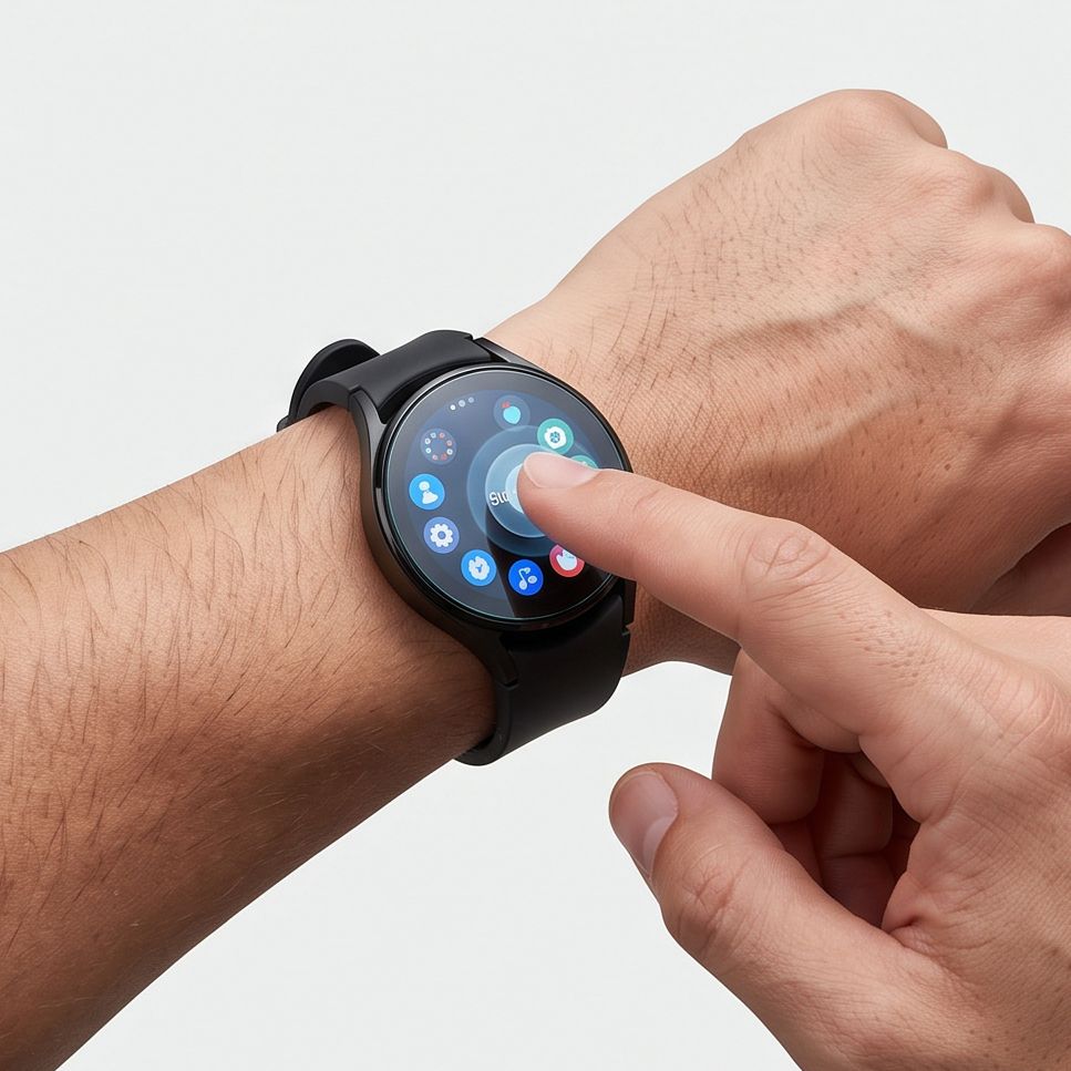 Tech-Protect Easy Set+ 2-Pack grūdintas stiklas Samsung Galaxy Watch Ultra 47mm -- Samsung Galaxy Watch Ultra (47 mm)