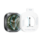 Tech-Protect Easy Set+ 2-Pack grūdintas stiklas Samsung Galaxy Watch Ultra 47mm -- Samsung Galaxy Watch Ultra (47 mm)
