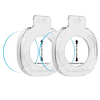 Tech-Protect Easy Set+ 2-Pack grūdintasis stiklas Samsung Galaxy Watch Ultra 40mm -- Samsung Galaxy Watch Ultra 40mm