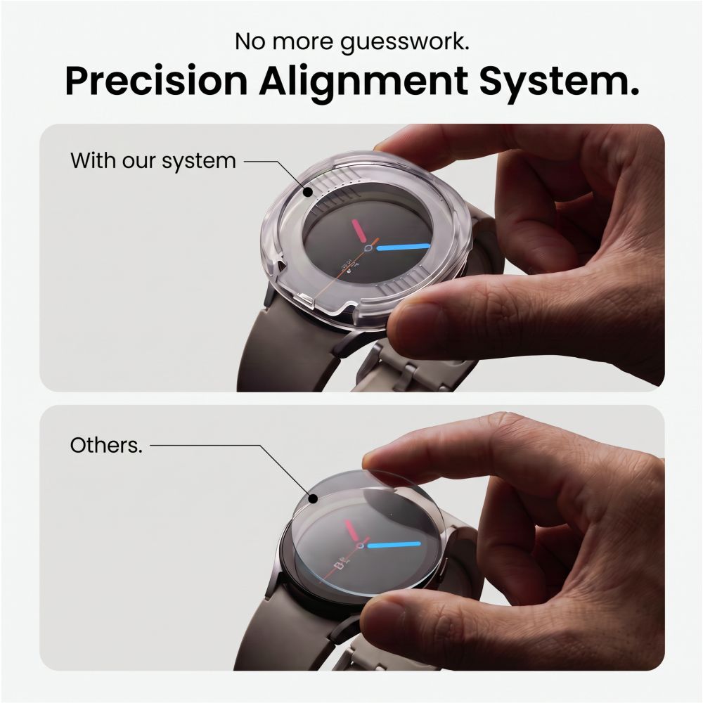 Tech-Protect Easy Set+ 2-Pack grūdintasis stiklas Samsung Galaxy Watch Ultra 40mm -- Samsung Galaxy Watch Ultra 40mm