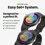 Tech-Protect Easy Set+ 2-Pack grūdintasis stiklas Samsung Galaxy Watch Ultra 44mm -- Samsung Galaxy Watch Ultra 44mm