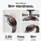 Tech-Protect Easy Set+ 2-Pack grūdintasis stiklas Samsung Galaxy Watch Ultra 44mm -- Samsung Galaxy Watch Ultra 44mm