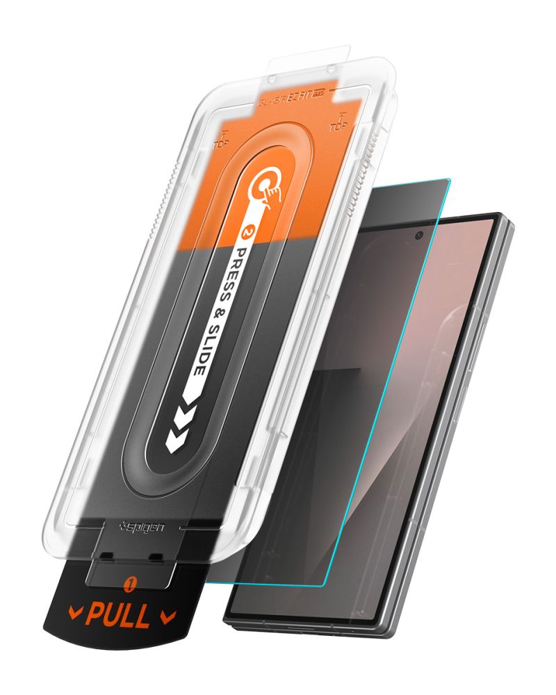Spigen Glas.tR EZ Fit Pro HD Privacy 2-Pack grūdintasis stiklas Samsung Galaxy Z Fold 7/8 Ultra -- Samsung Galaxy Z Fold...
