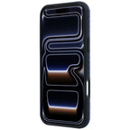 BMW M Carbon Metal Logo MagSafe dėklas iPhone 17 Pro / 18 Pro - Mėlyna -- iPhone 17 Pro / iPhone 18 Pro