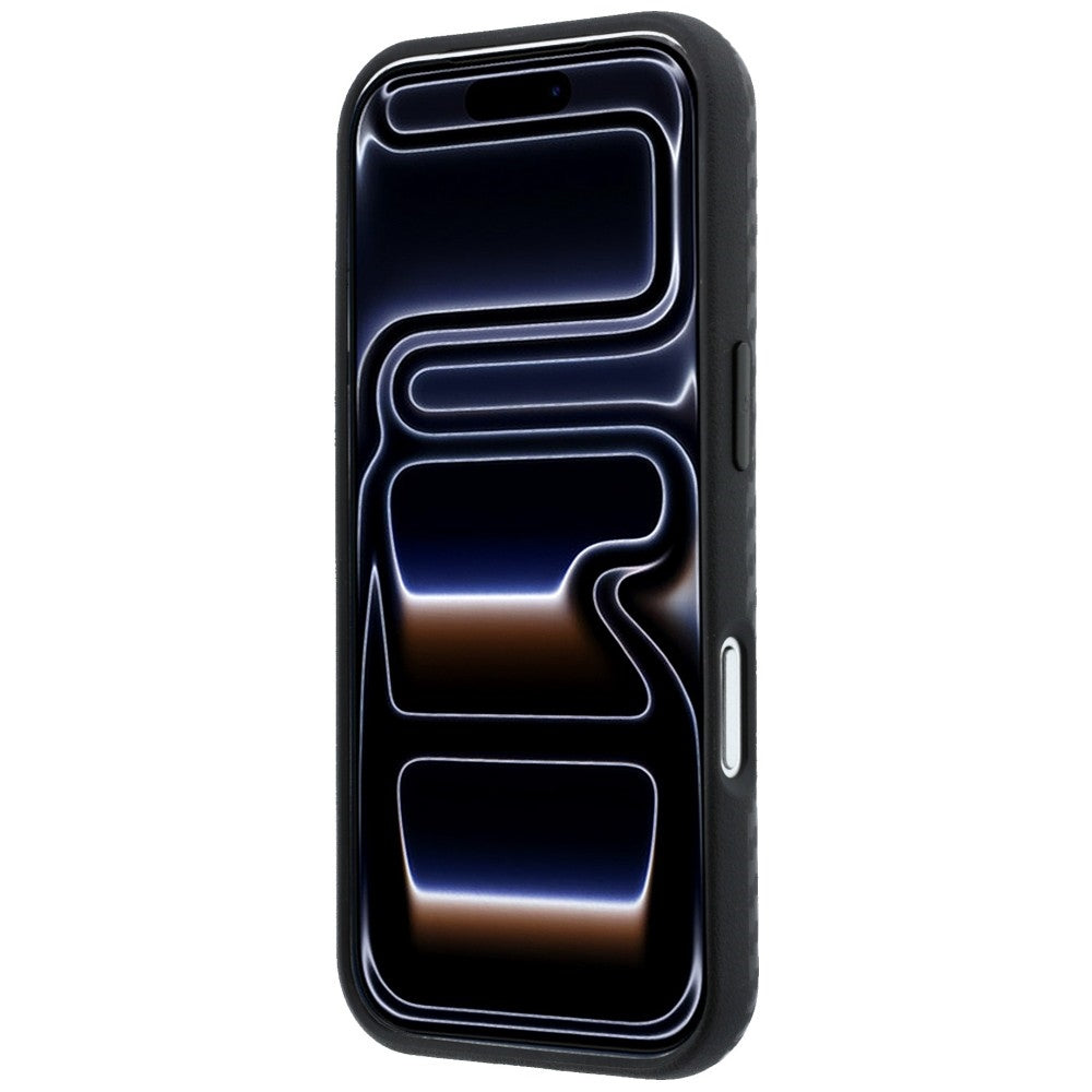 BMW M Carbon Metal Logo MagSafe dėklas iPhone 17 Pro Max / 18 Pro Max - Juoda -- iPhone 17 Pro Max / iPhone 18 Pro Max