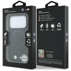 BMW M Carbon Printed Ring MagSafe dėklas iPhone 17 Pro / 18 Pro - juodas -- iPhone 17 Pro / iPhone 18 Pro