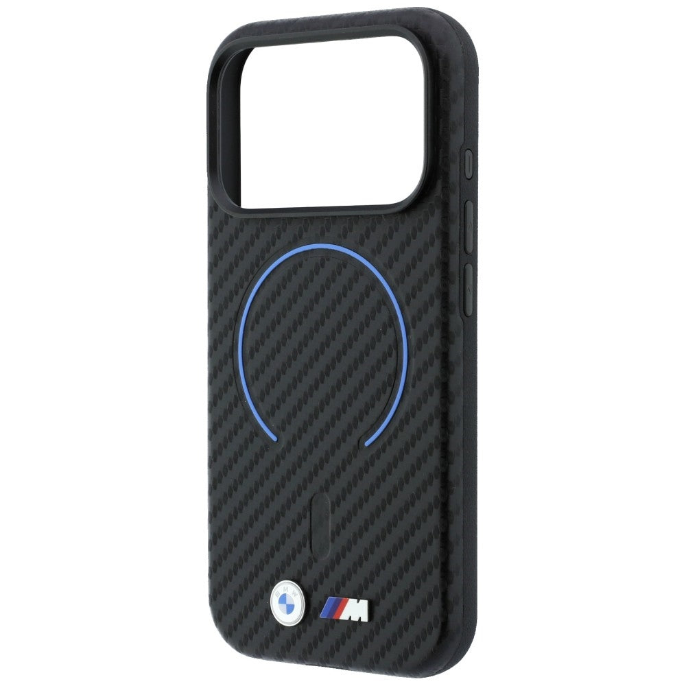 BMW M Carbon Printed Ring MagSafe dėklas iPhone 17 Pro Max / 18 Pro Max - juodas -- iPhone 17 Pro Max / iPhone 18 Pro Max