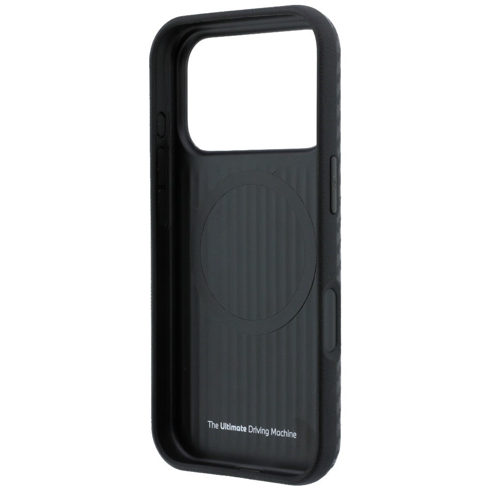 BMW M Carbon Printed Ring MagSafe dėklas iPhone 17 Pro Max / 18 Pro Max - juodas -- iPhone 17 Pro Max / iPhone 18 Pro Max