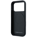 BMW M Quadrille Kevlar Metal Logo MagSafe dėklas skirtas iPhone 17 Pro / 18 Pro - Juoda -- iPhone 17 Pro / iPhone 18 Pro