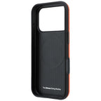 BMW M Quadrille Kevlar Metal Logo MagSafe dėklas skirtas iPhone 17 Pro Max / 18 Pro Max - Oranžinė -- iPhone 17 Pro Max /...