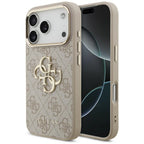 Guess 4G Big 4G Classic Logo dėklas skirtas iPhone 17 Pro / 18 Pro - Rožinis aukso -- iPhone 17 Pro / iPhone 18 Pro