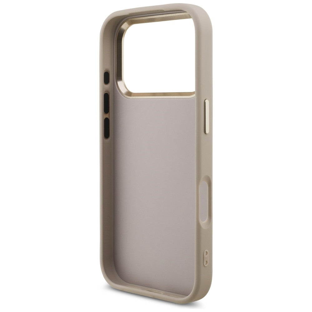 Guess 4G Big 4G Classic Logo dėklas skirtas iPhone 17 Pro / 18 Pro - Rožinis aukso -- iPhone 17 Pro / iPhone 18 Pro