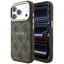 Guess Embossed 4G Classic MagSafe dėklas iPhone 17 Pro Max / 18 Pro Max - Rudas -- iPhone 17 Pro Max / iPhone 18 Pro Max