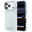 Karl Lagerfeld IML kristalai visame paviršiuje ir galivanizuoto logotipo dėklas iPhone 17 Pro Max / 18 Pro Max - baltas...