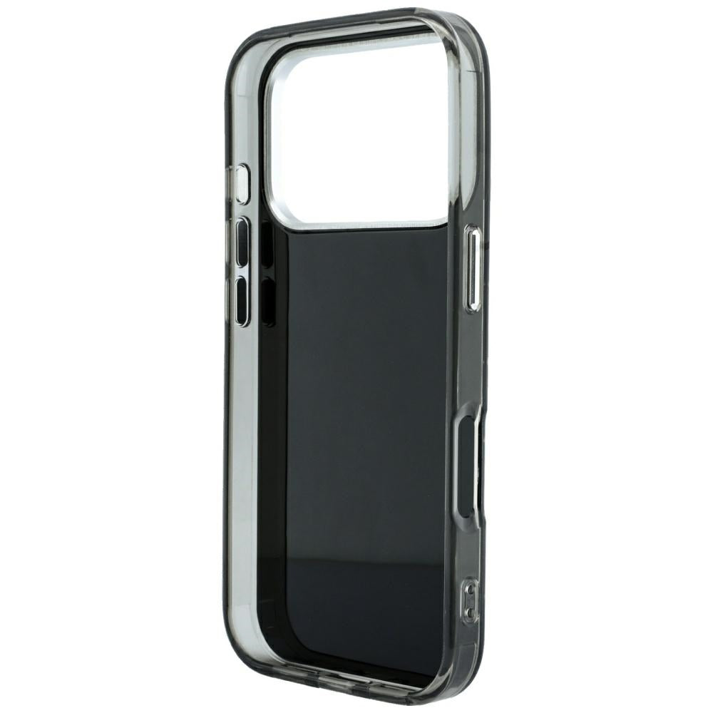 Karl Lagerfeld IML kristalai visame paviršiuje ir galivanizuoto logotipo dėklas iPhone 17 Pro Max / 18 Pro Max - juodas...