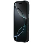 Mercedes Odos Kryžminės linijos MagSafe dėklas iPhone 17 Pro / 18 Pro - burgundo -- iPhone 17 Pro / iPhone 18 Pro
