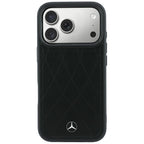 Mercedes Odos Kryžminės linijos MagSafe dėklas iPhone 17 Pro / 18 Pro - juodas -- iPhone 17 Pro / iPhone 18 Pro