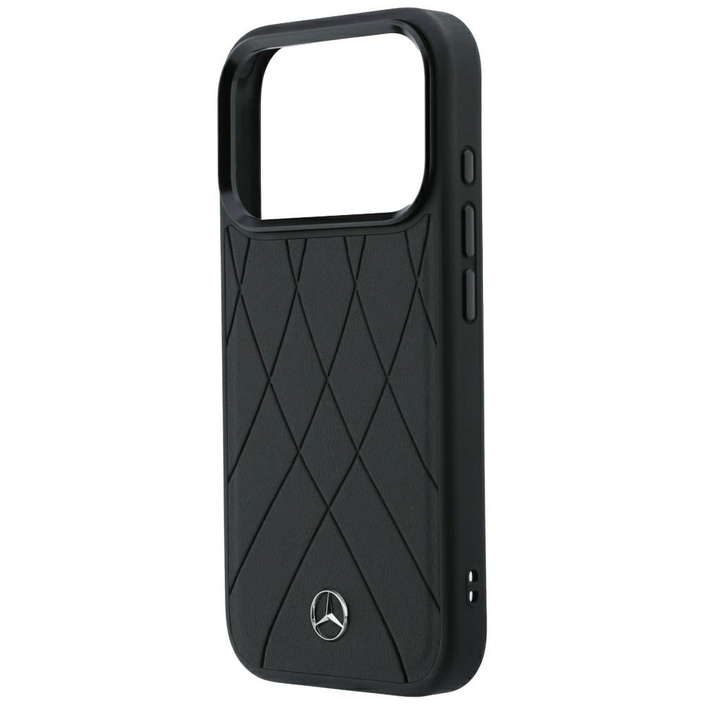 Mercedes Odos Kryžminės linijos MagSafe dėklas iPhone 17 Pro / 18 Pro - juodas -- iPhone 17 Pro / iPhone 18 Pro