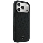 Mercedes Odos Kryžminės linijos MagSafe dėklas iPhone 17 Pro Max / 18 Pro Max - juodas -- iPhone 17 Pro Max / iPhone 18...