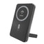 Magnetinis powerbank Dudao K14S+ 10000mAh 22.5W USB-A + USB-C suderintas su MagSafe su stovu - juodas -- Powerbanks