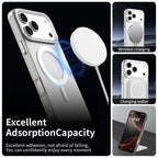 Apsauginis hibridinis magnetinis PC PET TPU dėklas iPhone 18 Pro Max / 17 Pro Max - baltas -- iPhone 18 Pro Max / iPhone...