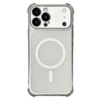 Dėklas iPhone 18 Pro Max / 17 Pro Max, magnetinis, TPU, su nuimamu kameros dangteliu - skaidrus -- iPhone 18 Pro Max /...