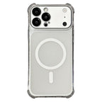 Dėklas iPhone 18 Pro Max / 17 Pro Max, magnetinis, TPU, su nuimamu kameros dangteliu - skaidrus -- iPhone 18 Pro Max /...