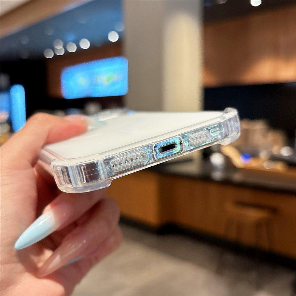 Dėklas iPhone 18 Pro Max / 17 Pro Max, magnetinis, TPU, su nuimamu kameros dangteliu - skaidrus -- iPhone 18 Pro Max /...