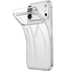 Dėklas iPhone 18 Pro Max / 17 Pro Max, TPU, nepaliekantis pirštų atspaudų - skaidrus -- iPhone 18 Pro Max / iPhone 17 Pro Max