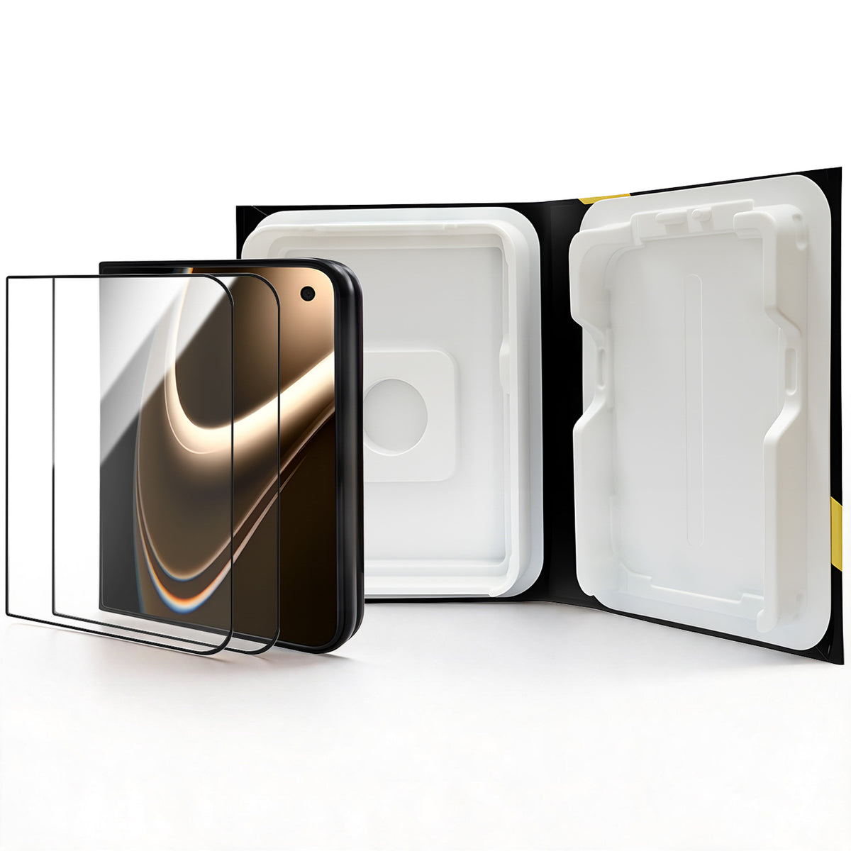 Wozinsky EasyFit Clear Glass grūdintas stiklas, skirtas iPhone Duo - 2 vnt. -- iPhone Duo