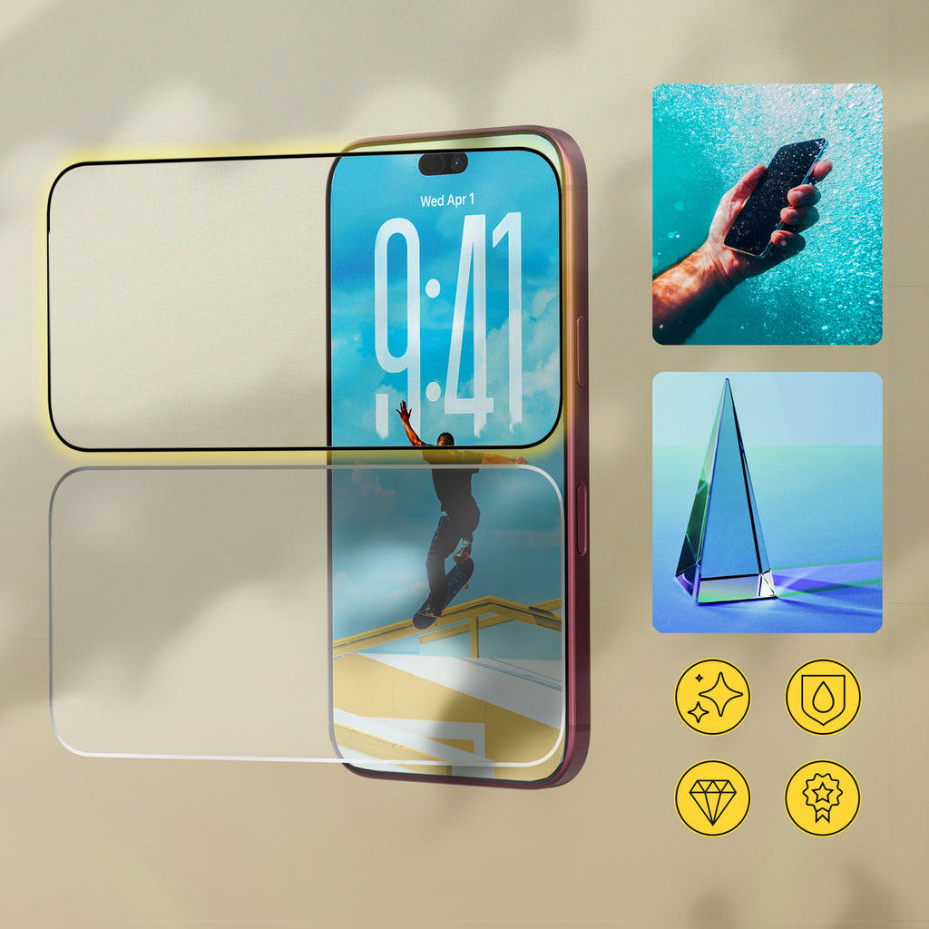 Wozinsky EasyFit Clear Glass grūdintas stiklas, skirtas iPhone 18 Pro / 17 Pro - 2 vnt. -- iPhone 18 Pro / iPhone 17 Pro