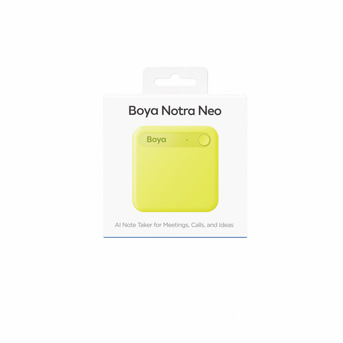 Diktofonas BOYA Notra Neo su AI transkripcija – geltonas -- Uncategorized