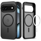 Tech-Protect Magmat MagSafe dėklas skirtas Google Pixel 9 / 9 Pro / 10 / 10 Pro / 11 / 11 Pro - matinis juodas -- Google...