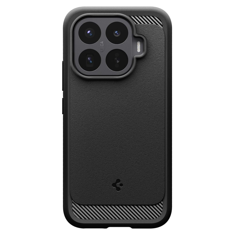 Spigen Rugged Armor dėklas Xiaomi 17T Pro - matinis juodas -- Xiaomi 17T Pro