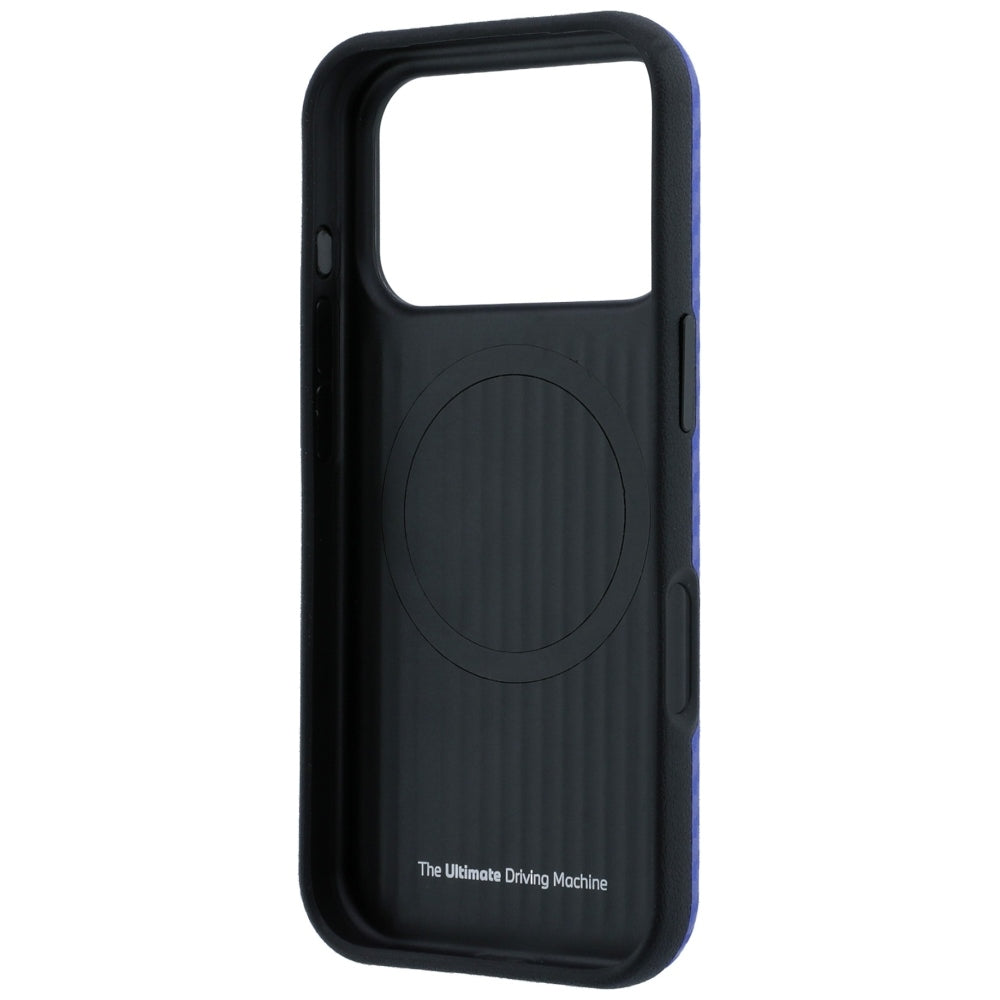 BMW M Spausdintasis anglies žiedas MagSafe dėklas iPhone 17 Pro Max / 18 Pro Max - Mėlyna -- iPhone 17 Pro Max / iPhone...