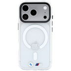 BMW M IML Glossy Metal Logo & Trims MagSafe dėklas iPhone 17 Pro / 18 Pro - Skaidrus -- iPhone 17 Pro / iPhone 18 Pro