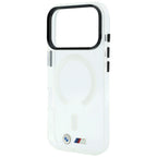 BMW M IML Glossy Metal Logo & Trims MagSafe dėklas iPhone 17 Pro / 18 Pro - Skaidrus -- iPhone 17 Pro / iPhone 18 Pro
