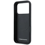 BMW M Quadrille Kevlar Anthracite & Tricolor Print Lines MagSafe dėklas iPhone 17 Pro / 18 Pro - Juodas -- iPhone 17 Pro...