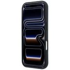BMW M Quadrille Kevlar Metal Logo MagSafe dėklas iPhone 17 Pro / 18 Pro - Tamsiai mėlynas -- iPhone 17 Pro / iPhone 18 Pro