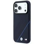 BMW M Tire Track Blue Line MagSafe dėklas iPhone 17 Pro Max / 18 Pro Max - tamsiai mėlynas -- iPhone 17 Pro Max / iPhone...