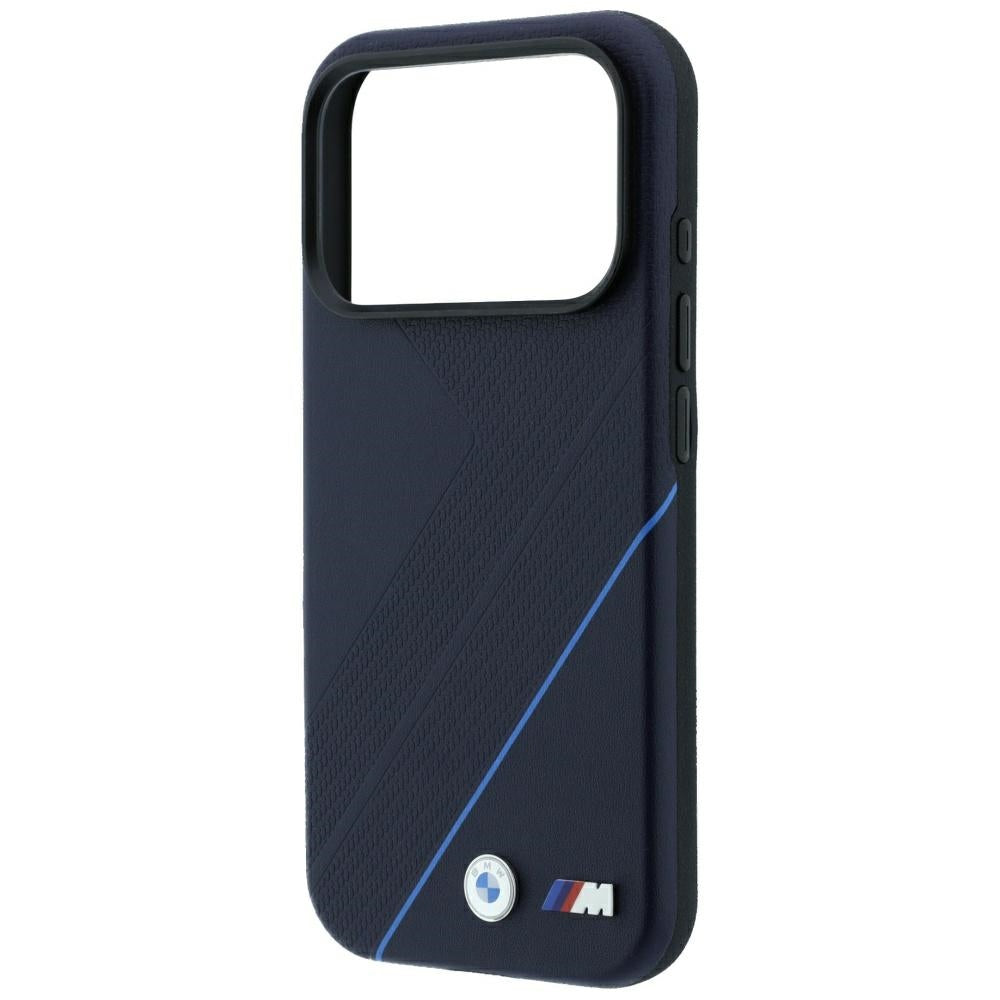 BMW M Tire Track Blue Line MagSafe dėklas iPhone 17 Pro Max / 18 Pro Max - tamsiai mėlynas -- iPhone 17 Pro Max / iPhone...