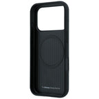 BMW M Tire Track Metal Logo MagSafe dėklas iPhone 17 Pro / 18 Pro - juodas -- iPhone 17 Pro / iPhone 18 Pro