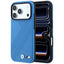 BMW M Tire Track Metal Logo MagSafe dėklas iPhone 17 Pro / 18 Pro - mėlynas -- iPhone 17 Pro / iPhone 18 Pro